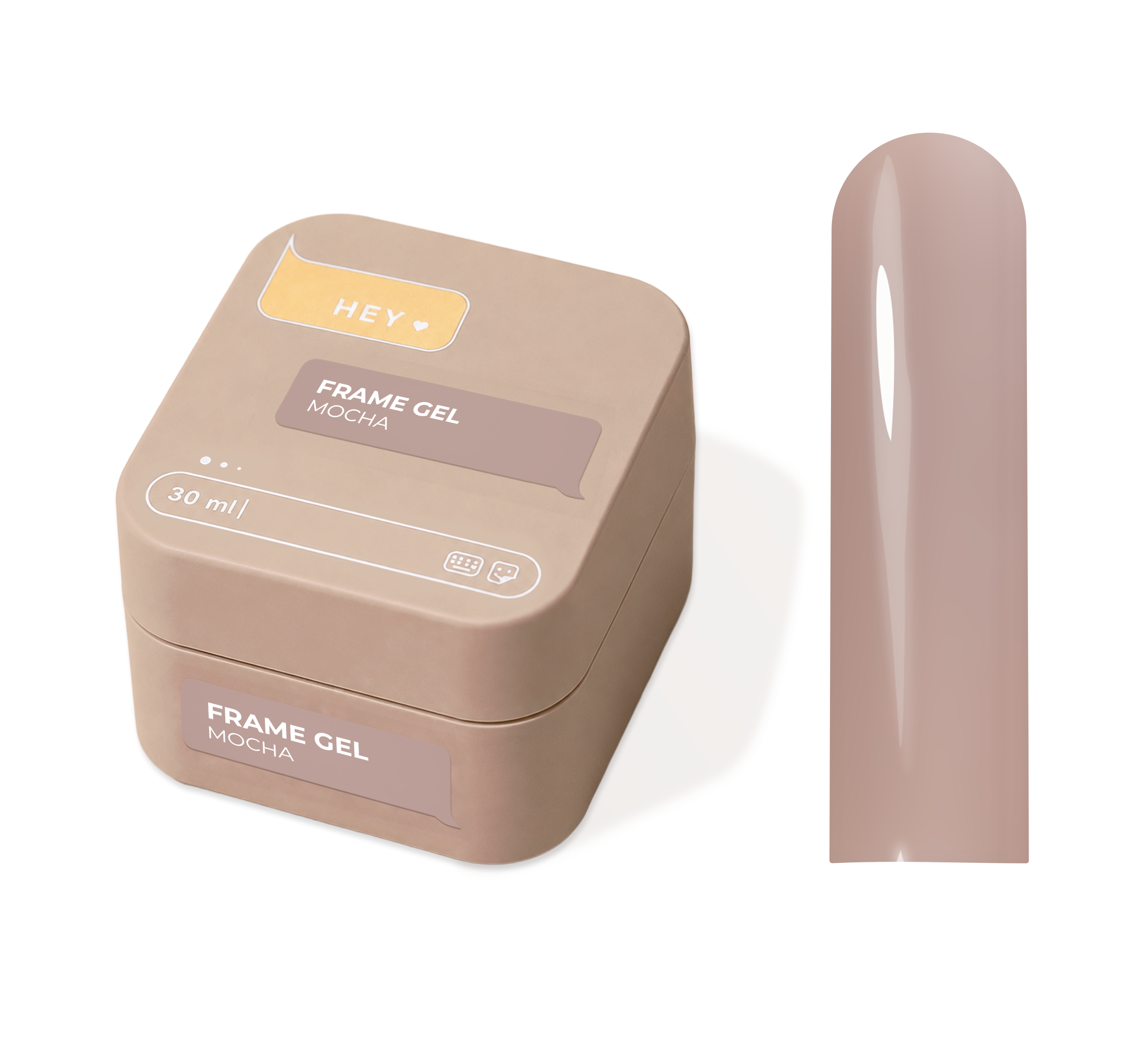 HEYLOVE. Frame Gel, MOCHA, no_pump 30 ml